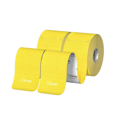 Ckeep Precut Athletic Tape, 10 Different Colors, 2 Rolls, 40 Strips, 33Ft, Cotton Elastic