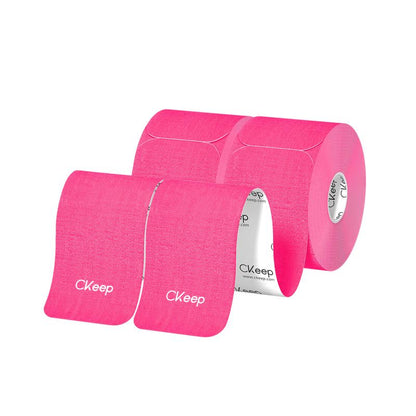 Ckeep Precut Athletic Tape, 10 Different Colors, 2 Rolls, 40 Strips, 33Ft, Cotton Elastic